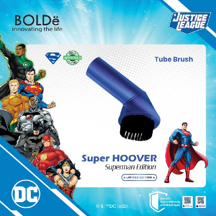 Bolde Super Hoover Superman Edition 2in1